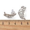 304 Stainless Steel Rhinestone Stud Earrings EJEW-M069-05P-3