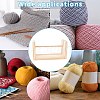 Wooden Weaving Loom Roller Frames DIY-WH0183-23-6