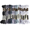 Polyester Embroidery Threads OCOR-WH20074-13B-01C-1