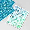 Silk Screen Printing Stencil DIY-WH0341-345-7