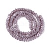 Opaque Glass Beads Strands GLAA-N019-3mm-12-3
