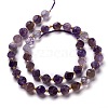 Natural Amethyst Beads Strand G-M367-29A-2