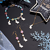 Alloy Enamel Pendants ENAM-AR0001-07-4