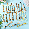 22 Bundles 22 Colors Autumn Themed Polyester Embroidery Floss OCOR-TA0002-80-8
