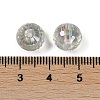 Transparent Electroplate Glass Beads EGLA-N002-31-G08-3