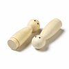 Unfinished Wooden Peg Dolls Display Decorations LS-WOOD-E015-01E-2