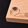 Natural Amethyst Finger Ring for Girl Women X1-RJEW-TA00012-5-2