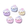 Opaque Cute Resin Decoden Cabochons X-RESI-B024-01G-1