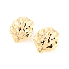 Rack Plating Brass Stud Earring Findings KK-M261-46G-1