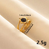 Stylish Sun Enamel Open Cuff Ring CL1011-3-1