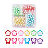 Beadthoven 480Pcs 12 Style Transparent Acrylic Beads TACR-BT0001-04-12