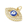 Brass Micro Pave Cubic Zirconia Pendants LS-KK-H255-02B-G01-2