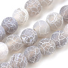 Natural Weathered Agate Beads Strands G-S259-05E-10mm-1