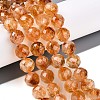 Natural Yellow Quartz Beads Strands G-S345-10mm-18-2