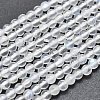 Natural Rainbow Moonstone Beads Strands G-K305-05-A-1