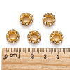 Alloy Rhinestone European Beads X-CPDL-H997-3-4