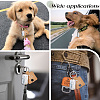 DIY Rectangle & Cross Blank 201 Stainless Steel Keychain Making Kits DIY-SP0002-27A-6