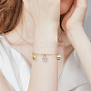 304 Stainless Steel Paperclip Chains Necklaces & Bracelet Jewelry Sets SJEW-SC0001-07G-6
