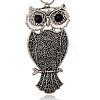 Tibetan Style Alloy Bird Large Pendants PALLOY-J127-01AS-1