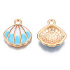 Alloy Enamel Pendants ENAM-Q446-001A-RS-3