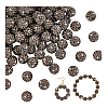 100Pcs Polymer Clay Rhinestone Beads RB-PH0001-43C-7