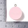 Opaque Resin Pendants RESI-S403-03F-3