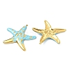 Ocean 304 Stainless Steel Enamel Pendants X-STAS-T076-08B-03G-2