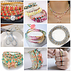 8 Strands Transperant Electroplate Glass Beads Strands GLAA-BBC0001-04B-6
