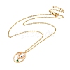Colorful Cubic Zirconia Constellation Pendant Necklace LS-NJEW-H166-01E-1