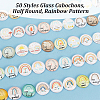   Glass Cabochons GGLA-PH0001-43A-4