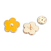 Flower Shape Enamel Pin JEWB-N007-231-3