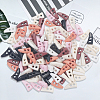 140Pcs 7 Colors Resin Buttons BUTT-GF0004-06-6