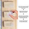 Clear Acrylic Soap Stamps DIY-WH0446-009-3