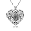 Alloy Heart Pendant Necklaces PW-WG44253-01-1