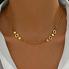 Fashionable Vintage Stainless Steel Link Chain Necklaces for Women EA0237-1