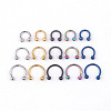 316L Surgical Stainless Steel Hoop Nose Rings for Women Men WGA64B5-07-1