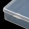 Transparent Plastic Bead Containers CON-XCP0002-41-4