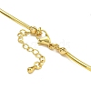 Rack Plating Brass Pendant Necklaces for Women NJEW-C059-02G-02-3