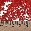 12/0 Frosted Round Glass Seed Beads X-SEED-A008-2mm-M5-3