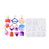 Geometry Earrings Pendants DIY Silicone Mold DIY-Q033-01D-1