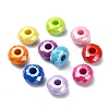 Opaque Acrylic European Beads FIND-CJC0003-54B-5