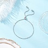 Adjustable 304 Stainless Steel Slider Bracelets BJEW-JB12328-01-1