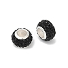 Alloy Rhinestone Clay Pave Beads ALRI-D300-03S-10-2