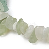 Natural Green Aventurine Chips Beaded Stretch Bracelets for Women BJEW-TA00557-02-4