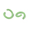 Spray Painted Iron Open Jump Rings IFIN-T017-04B-13-3