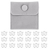 20Pcs Brass S-Hook Clasps KK-TA0008-75-2