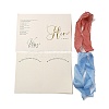 Paper Wedding Vows Card AJEW-WH0258-902B-2