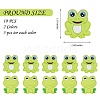 10Pcs 2 Styles Frog Silicone Beads JX693A-2