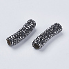 Polymer Clay Rhinestone Beads RB-F023-01-2
