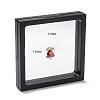 Square Transparent PE Thin Film Suspension Jewelry Display Box CON-D009-01C-03-4